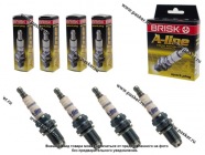 Свеча BRISK A-LINE №23 DR17LDCY [упаковка 4 шт.]|Код 35594