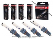 Свеча BRISK PLATINUM BOEX14YP [упаковка 4 шт.]|Код 35666