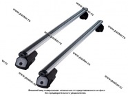 Багажник универсальный аэродинамический алюминиевый ED 302F/025 A на интегрированные рейлинги|Код 35786