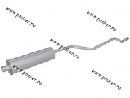 Глушитель УАЗ 452 3741 ФОБОС 36799|Код 36799