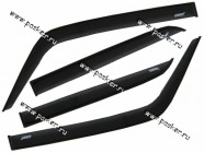 Дефлектор боковых окон AZARD 2101-07 накладной 4шт|Код 36980