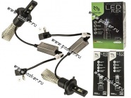 Лампа светодиод 12V 30W H4 P43t Clearlight FLEX 3000Lm|Код 37164