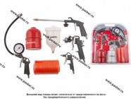 Краскопульты 5 предметов к пневматическому компрессору с верхним бачком Matrix 57304|Код 37374