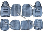 Чехлы 1118 Калина жаккард/кожзам|Код 37449