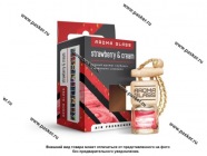 Ароматизатор FOUETTE Aroma Glass бутылочка 5мл strawberry and cream AG-09|Код 37763