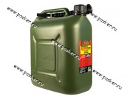 Канистра 20л пластик с наливным устройством для ГСМ Garde усиленая зелено-оливковая|Код 37970