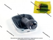 Ручка КПП с рамкой хром и кожаным эко чехлом VOLKSWAGEN Polo 2009-2017 Jetta MANOVER MR7000071|Код 38159