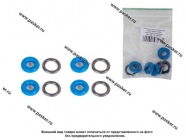 Кольцо уплотнительное LADA Vesta XRAY форсунки инжектор к-кт 8шт дв 127|Код 3816