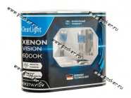 Лампа галоген 12V H27 27W PG13 (880) ClearLight XenonVision MLH27XV 6000К|Код 38344