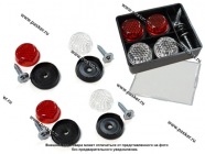 Крепеж номерного знака Garde саморез с катафотом 4 шт G4500|Код 38424