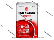 Масло TAKAYAMA  5W30 API SL/CF ACEA A3/B4 1л син 605529/6056095|Код 38445