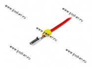 Клемма гнездовая 1,5мм мама АВТОЭЛЕКТРОНИКА луженая с проводом изолированная|Код 38617