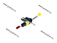 Колодка соединительная 1 контактная 1,5мм гнездо АВТОЭЛЕКТРОНИКА герметичная|Код 38700