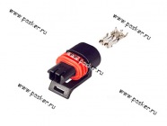 Колодка соединительная датчика температуры охлаждающей жидкости без провода 2108-21099, 2110 и мод А|Код 38742