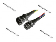 Колодка соединительная заднего фонаря Газель тент герметичная с 6 проводами мама + папа АВТОЭЛЕКТРОН|Код 38751