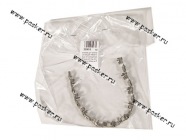 Клемма гнездовая 6,3мм мама колодочная луженая К4 под провод от 4,00мм до 6,00мм|Код 38918