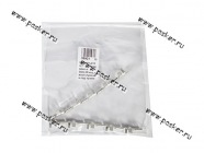 Клемма гнездовая 6,3мм мама колодочная луженая К8 под провод наружная от 4,00мм до 6,00мм|Код 38921