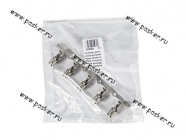 Клемма гнездовая 6,3мм мама специальная колодочная луженая под провод  0,50мм до 1,00мм|Код 38926