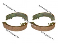 Колодки тормозные М-412 задние Начало|Код 391