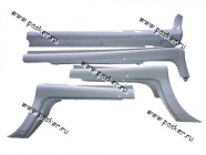 Пороги наружные 2114-15 Белое облако 240 СЭД|Код 39283