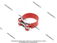 Хомут COMFORT 44-47 силовой одноболтовый красный|Код 39774