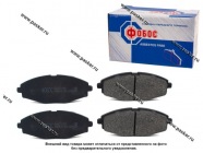 Колодки тормозные Daewoo Nexia c 2000г Matiz Lanos Chevrolet Spark передние ФОБОС F1637L|Код 39882