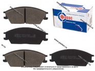 Колодки тормозные Hyundai Accent Hyundai Accent1 Hyundai Accent2 передние ФОБОС F1647L|Код 39883