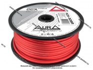 Провод силовой 2х8мм 8AWG 1м красный AURA PCS-308R [упаковка 50 м]|Код 39937