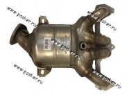 Труба приемная с нейтрализатором 1118 2170 2190 дв 1,6 8-ми кл под 2 датч кислорода ЕВРО-4|Код 40290