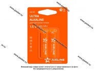 Батарейка AIRLINE LR6/AA AA-02 [упаковка 2 шт.]|Код 41180