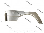 Кузов Ремонтная вставка УАЗ 3163 боковины кузова задняя угловая правая 5401082|Код 41392