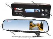 Видеорегистратор зеркало Artway AV-601 3в1 2камеры передняя FullHD, ParkAssist|Код 41640