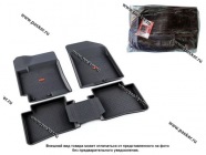 Коврики Kia Rio IV с 2017г резиновые AgateK|Код 41655