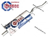 Глушитель 1119 Калина ФОБОС закатной 42244|Код 42244