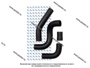 Патрубки радиатора 21073 инжектор 4шт KRAFT 8850808|Код 42412