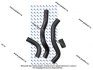 Патрубки радиатора 21082 4шт KRAFT 885813|Код 42415