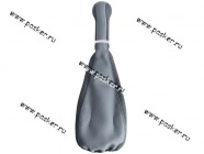 Ручка КПП 2101-07 Сфера кожзам+чехол АвтоБра серая|Код 42586