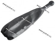 Ручка КПП Газель Сфера кожзам+чехол АвтоБра черная|Код 42592