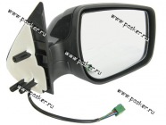 Зеркало боковое 1118 Калина правое под окраску эл/привод 1118-8201020-74|Код 42931