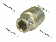 Головка торцевая 10 1/2 короткая 6-гранная НИЗ|Код 4315