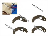 Колодки тормозные 1118 Калина 2170 Priora с ABS задние LADA Image|Код 43315