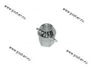 Гайка колесного болта М12х1,25 кл19 ВАЗ 2121 213 ОКА на литые диски хром откр с буртиком|Код 4405