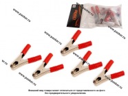 Клемма-зажим крокодил 100А L-100мм Garde красный G1010R|Код 44220