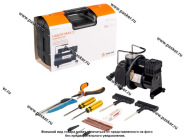 Компрессор AIRLINE TORNADO S 7Атм 30л/мин в кейсе с ремкомплектом для шин CA-020-01|Код 44316