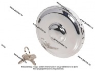 Крышка бензобака универсальная 80мм AIRLINE с ключом и защитой метал AFC-R-07|Код 44457