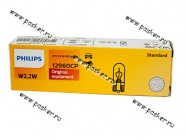 Лампа 12V2W W2.1x9.5d Philips 12960CP|Код 44769