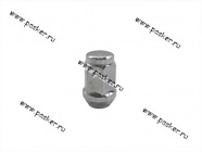 Гайка колесного болта М12х1,5х35 кл19 закрытая с буртиком конус хром л/д|Код 44911