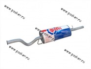 Глушитель 2112 ФОБОС Евро-2 Евро-3 закатной 45214|Код 45214