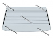 Стекло заднее 2108 09 13 КМК GLASS с электрообогревом VAZS0033|Код 4525