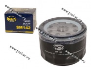 Фильтр масляный Renault Logan Sandero Duster Clio Kangoo Megane Scenic SCT SM142|Код 45547